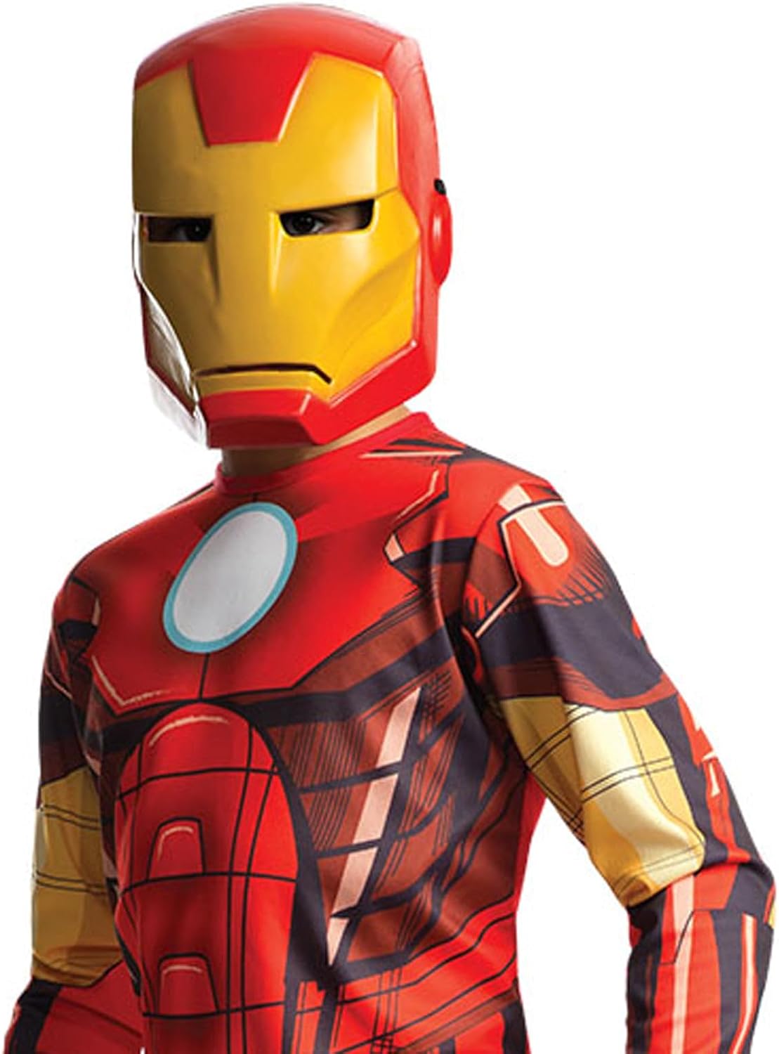Rubies 880607_L Marvel Avengers Assemble Iron Man Child's Costume, Cartoon, Multicolor