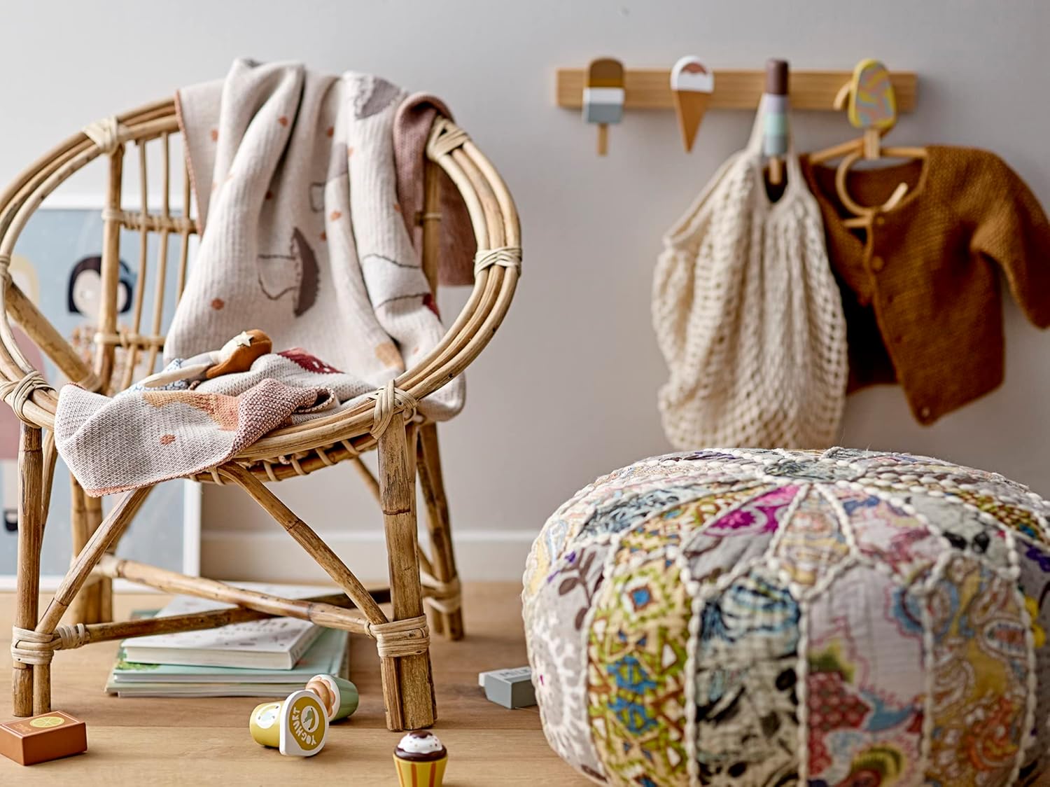 Bloomingville Mini - Zyon Coat Rack - Brown