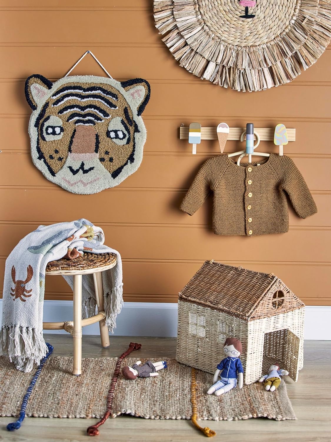 Bloomingville Mini - Zyon Coat Rack - Brown