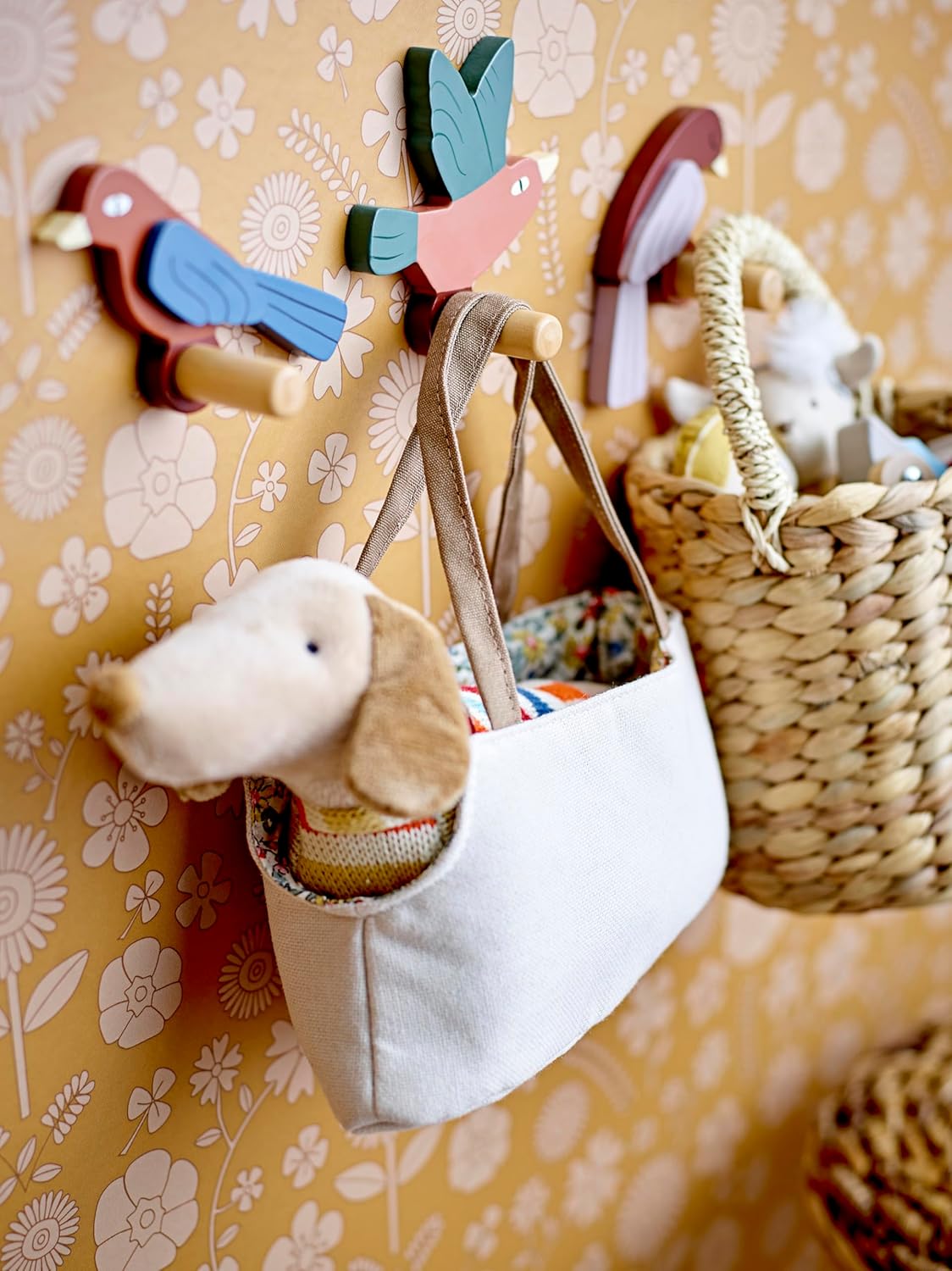 Bloomingville pluche dier, meerdere kleuren, polyester