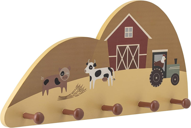 Bloomingville Mini - Billy Coat Rack - Brown - Mdf