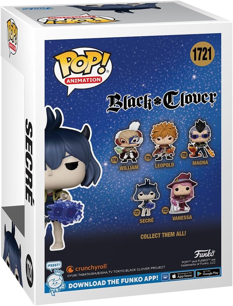 Funko Pop! Animation: Black Clover - Secré with Chase