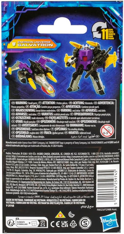 Transformers Legacy United Core Class Energon Universe Galvatron Action Figure