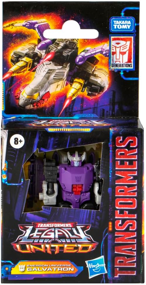 Transformers Legacy United Core Class Energon Universe Galvatron Action Figure