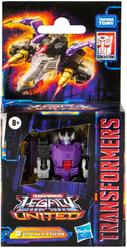 Transformers Legacy United Core Class Energon Universe Galvatron Action Figure