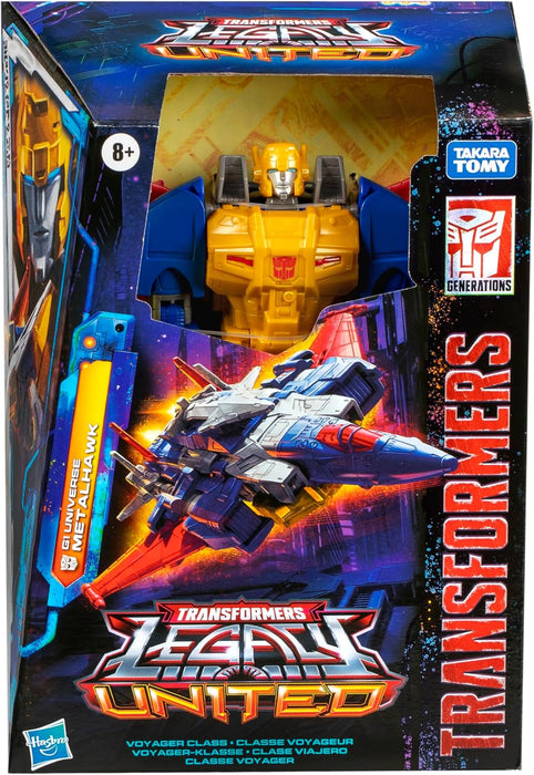 Transformers Legacy United Voyager Class Super-God Masterforce Metalhawk Action Figure
