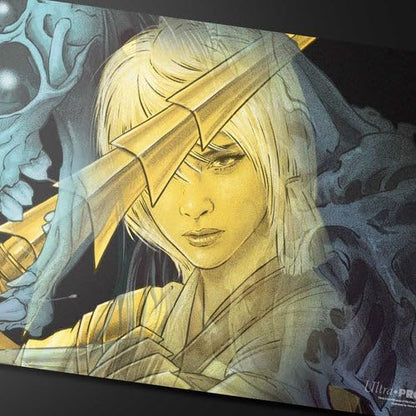 Ultra PRO - Duskmourn Playmat Alt Art Key Character Mythic 1 for Magic: The Gathering