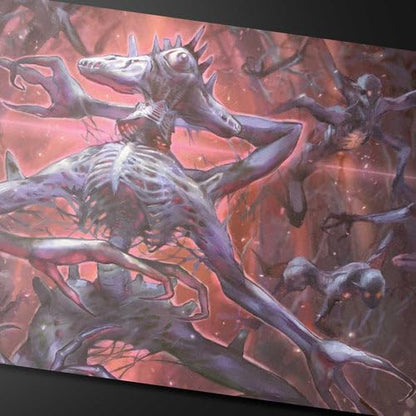 Ultra PRO - Duskmourn Playmat Mythic Cycle Black for Magic: The Gathering