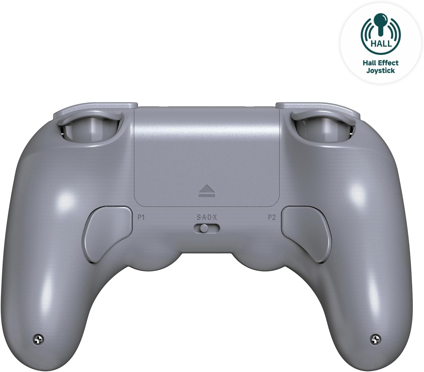 8Bitdo Pro 2 Bluetooth Controller for Switch, Hall Effect Joystick Update, Wireless Gaming Controller for Switch, Switch 2, PC, Android, and Steam Deck & Apple (Gray Edition