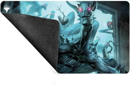 Ultra PRO - Duskmourn Playmat Mythic Cycle Blue for Magic: The Gathering