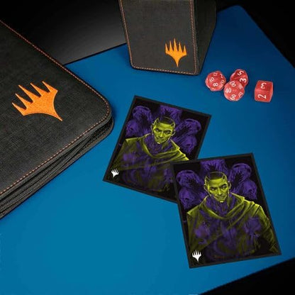 Ultra Pro Duskmourn - Fundas protectoras de cubierta de 100 unidades para MTG - Cuenta con obras de arte de Kaito, Bane of Nightmares