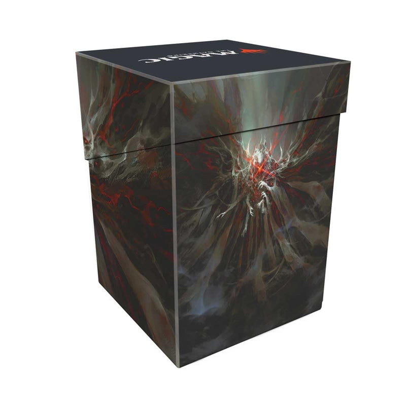 Ultra PRO - MTG Duskmourn 100+ Deck Box Commander Valgavoth, Harrower of Souls for Magic: The Gathering, Protect and Store up to 100+ Double Sleeves Standard Cards for MTG, Secure Lid, Vibrant MTG Art