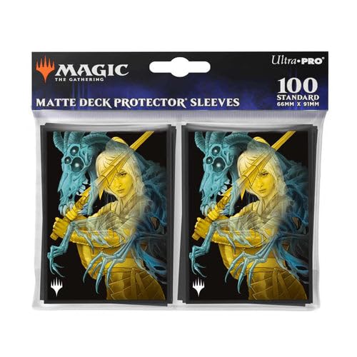 Ultra PRO - Duskmourn 100ct Deck Protector Sleeves Alt Art Key Character Mythic 1 for Magic: The Gathering