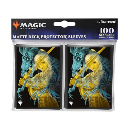 Ultra PRO - Duskmourn 100ct Deck Protector Sleeves Alt Art Key Character Mythic 1 for Magic: The Gathering