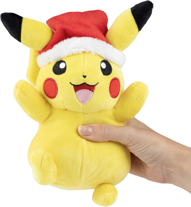 Pokémon Pikachu Seasonal 8-Inch Plush with Santa Hat