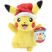 Pokémon Pikachu Seasonal 8-Inch Plush with Santa Hat