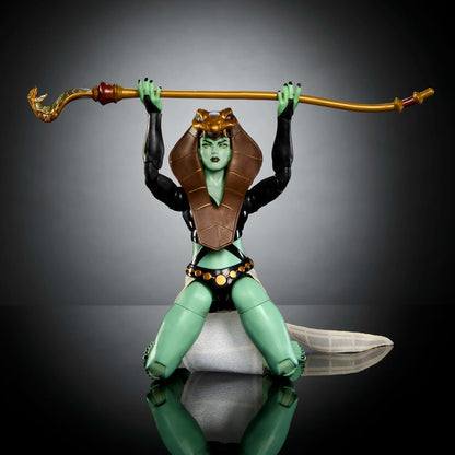 Masters of the Universe Masterverse Revolution Sorceress Teela Action Figure, 30 Articulations, 7-inch MOTU Toy with Snake Appearance, HYC58