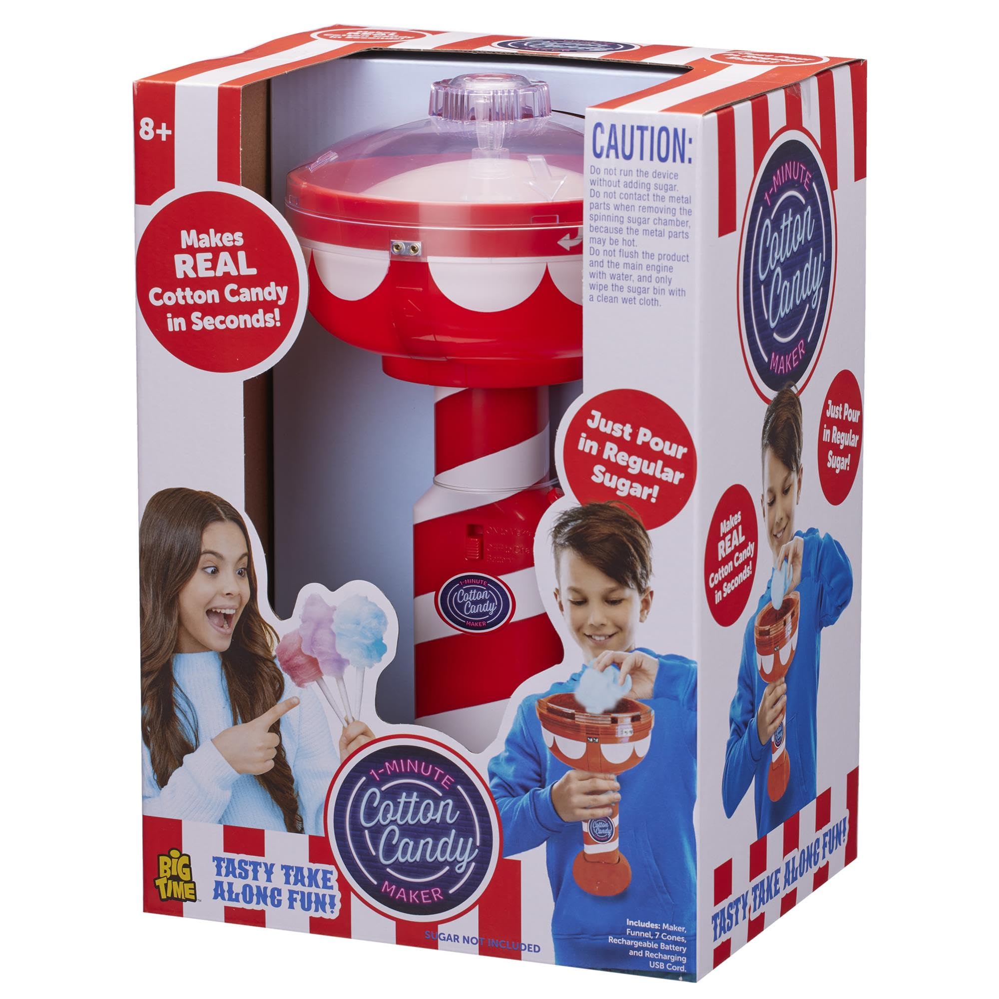 1 Minute Cotton Candy Machine