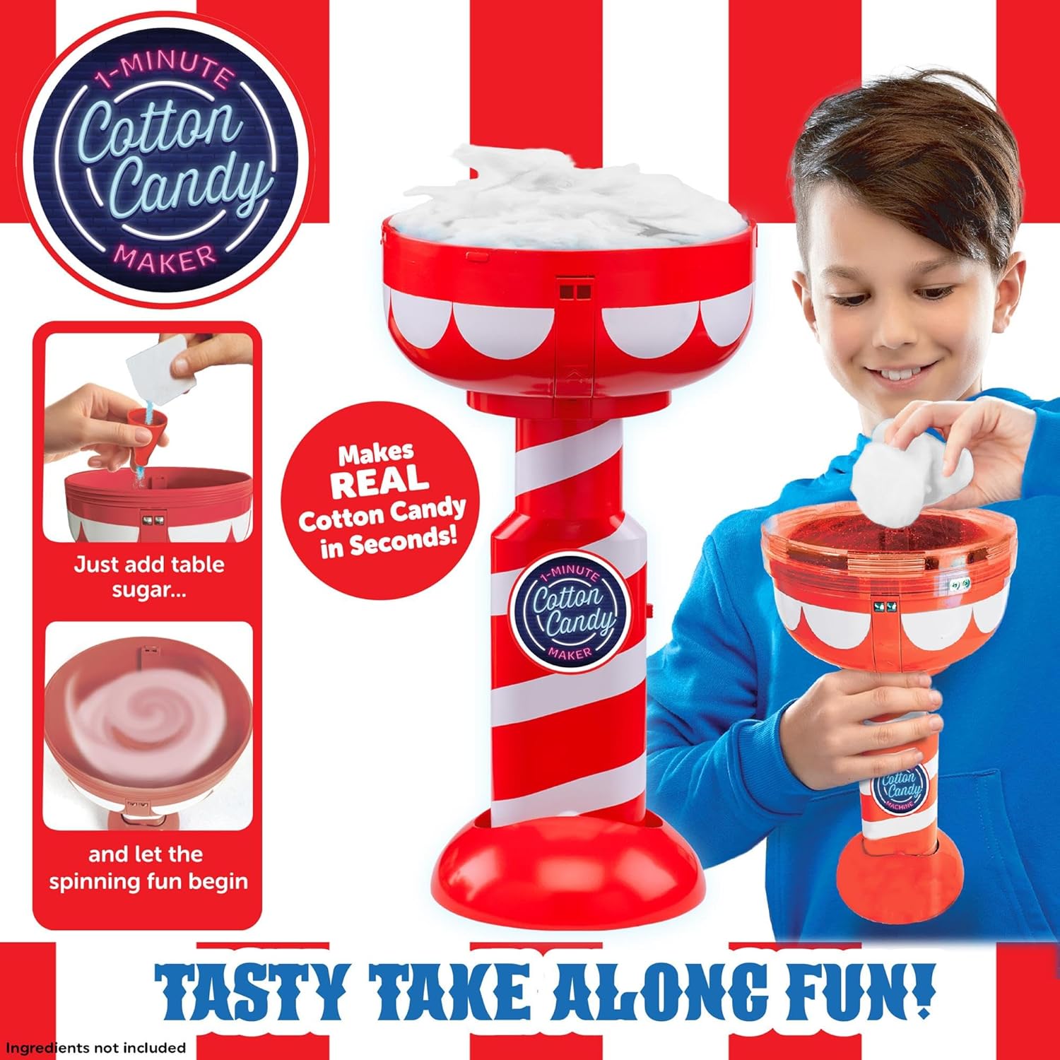 1 Minute Cotton Candy Machine
