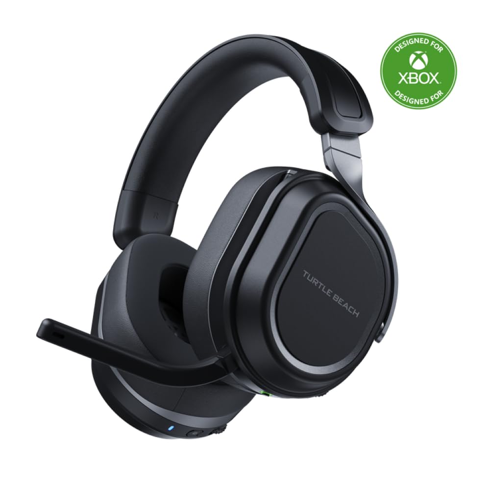Turtle Beach Stealth 700 Black Xbox Wireless Gaming Headset w/ 80hr Battery, Bluetooth, Dual Transmitters & 60mm Speakers for Xbox Series X|S, Xbox One, Nintendo Switch, PC & Mobile