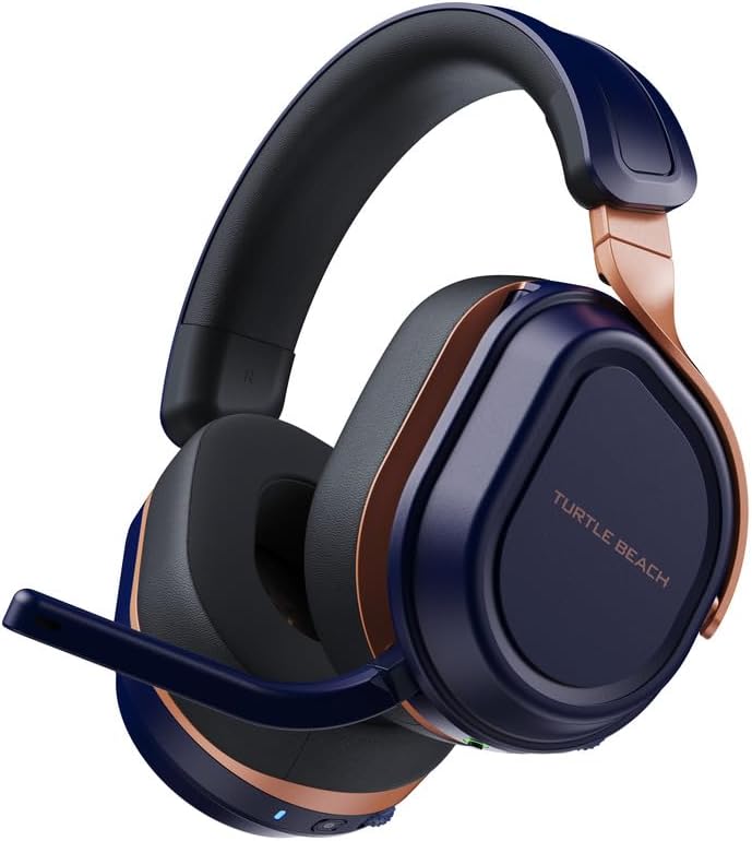 Turtle Beach Stealth 700 Cobalt Blue Xbox Wireless Gaming Headset w/ 80hr Battery, Bluetooth, Dual Transmitters & 60mm Speakers for Xbox Series X|S, Xbox One, Nintendo Switch, PC & Mobile