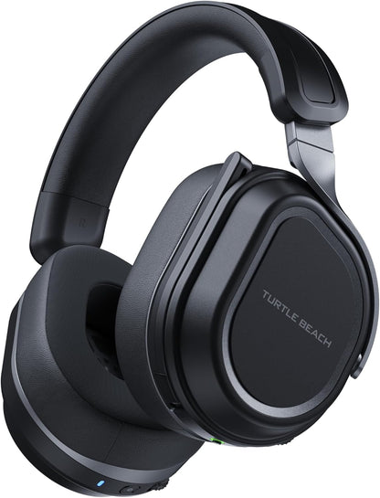 Turtle Beach Stealth 700 Black PC Wireless Gaming Headset w/ 80hr Battery, Bluetooth, Dual Transmitters & 60mm Speakers for PC, PS5, PS4, Nintendo Switch & Mobile