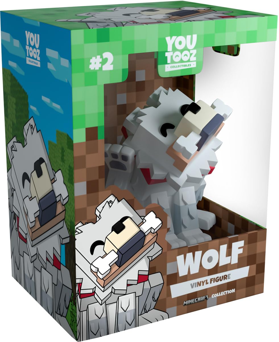 Minecraft Vinyl Figur Haunted Wolf 10 cm