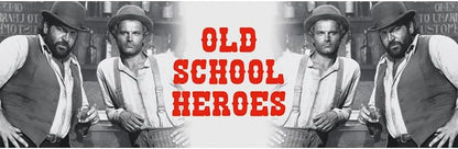 Emaille Becher Old School Heroes