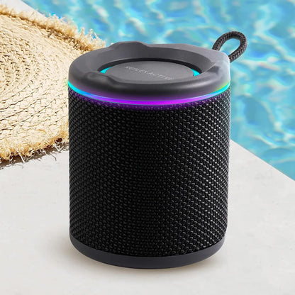 Reflex Active Chill BT Speaker. Outdoor Shockproof and water proof speaker. 5 watt power output. Black Rubber paint finish with band logo