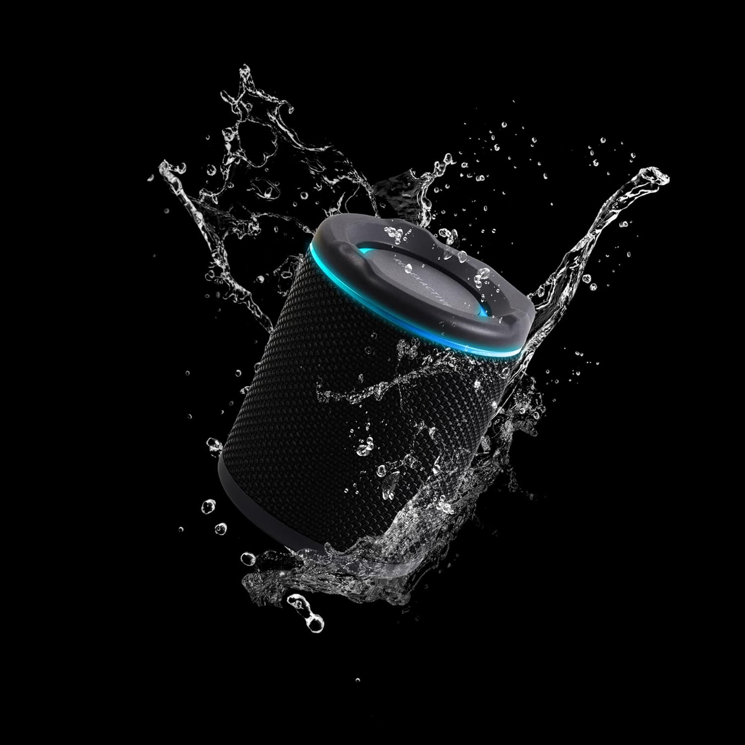 Reflex Active Chill BT Speaker. Outdoor Shockproof and water proof speaker. 5 watt power output. Black Rubber paint finish with band logo