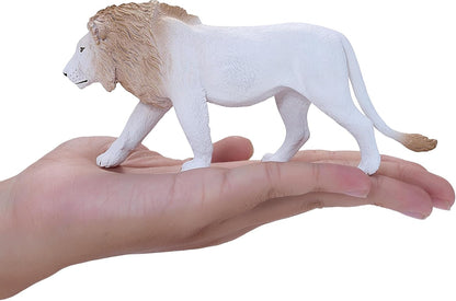 MOJO – White Lion | Hand-Painted Toy Figure | Wildlife Collection | True to Life & Highly Detailed | Designed in UK