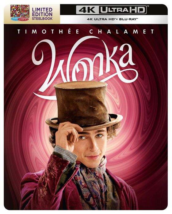 Wonka Amazon Exclusive Steelbook