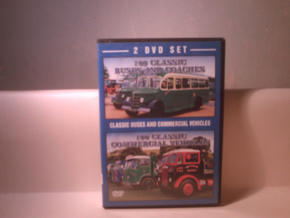 100 Classic Buses And 100 Commercial Vehicles 2 DVD Set