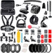 Navitech 60-in-1 Action Camera Kit For Hiicam Speed 20 Action Camera