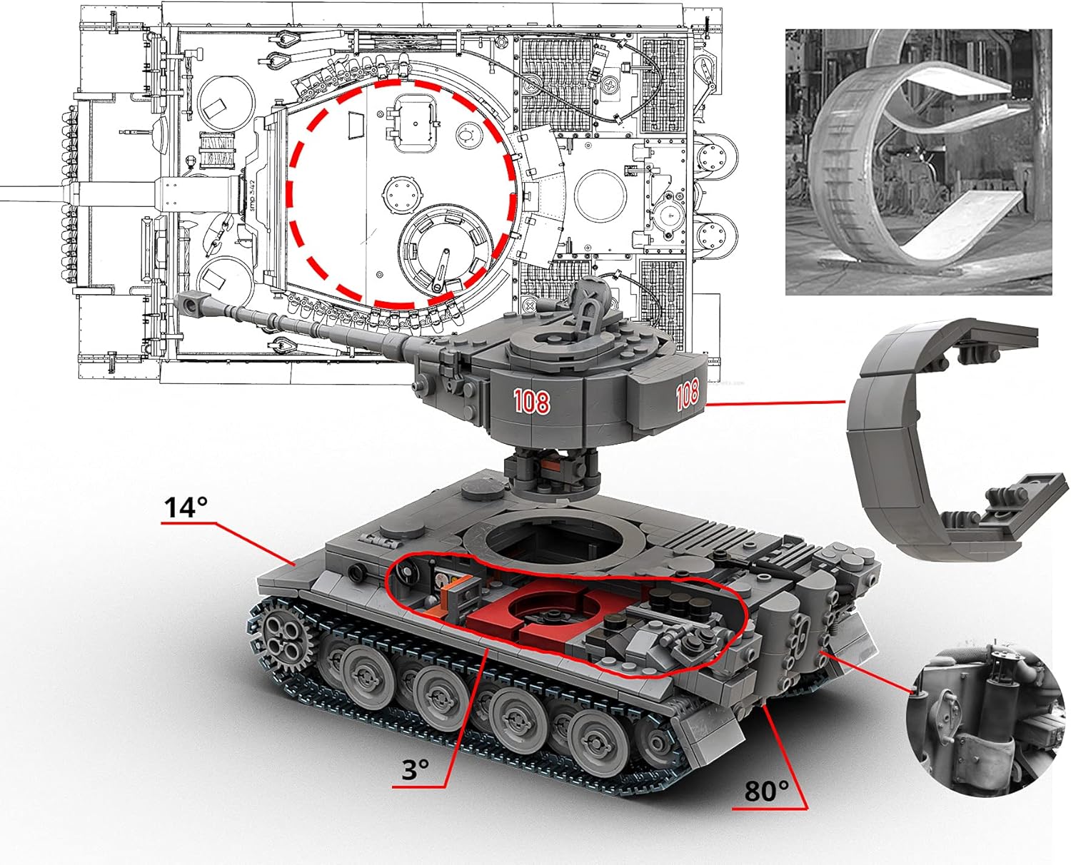 Tiger 1 Grey