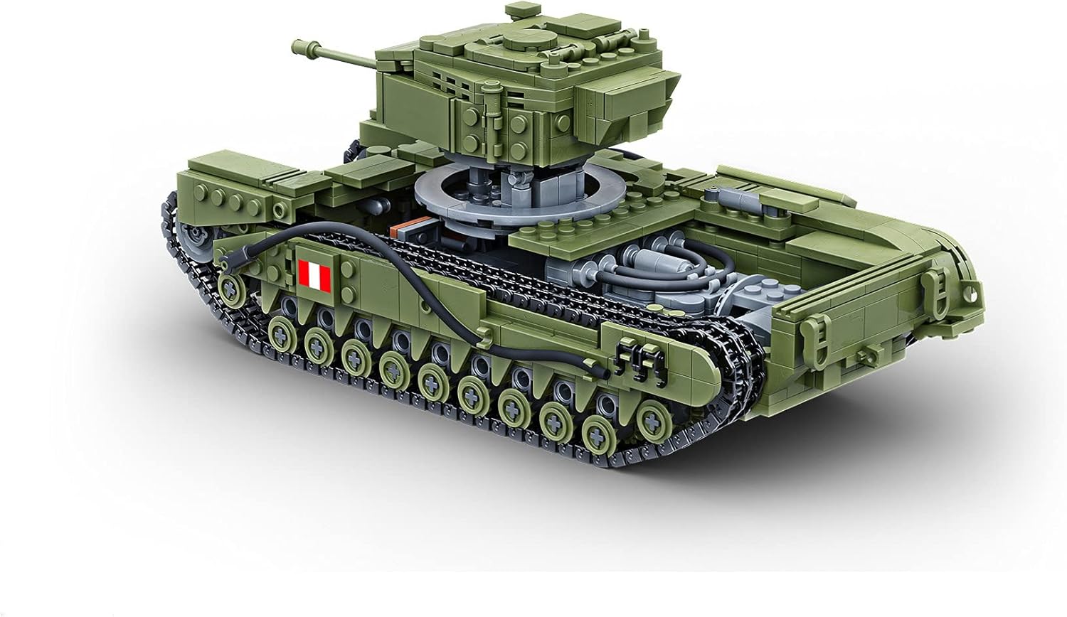 Buildarmy WWII British Churchill Tank MK III Baustein modell Construction Set