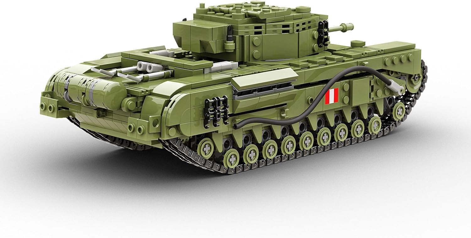 Buildarmy WWII British Churchill Tank MK III Baustein modell Construction Set