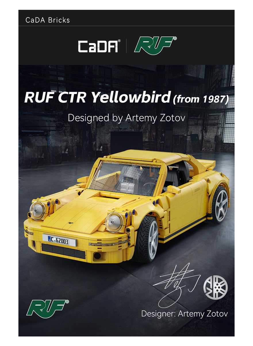 CaDA C62003W RUF Yellow Bird C62003W