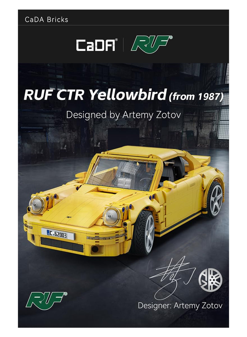 CaDA C62003W RUF Yellow Bird C62003W