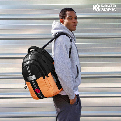 Naruto Dress-Plus Running Backpack, Multicolour, 34 x 46 cm, Capacity 32 L