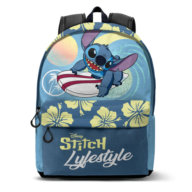 Lilo and Stitch Lifestyle-Small Fan HS Backpack, Blue, 25 x 35 cm, Capacity 12 L