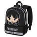 Wednesday Cute-Sweet Backpack, Grey, 26 x 33 cm, Capacity 9.5 L