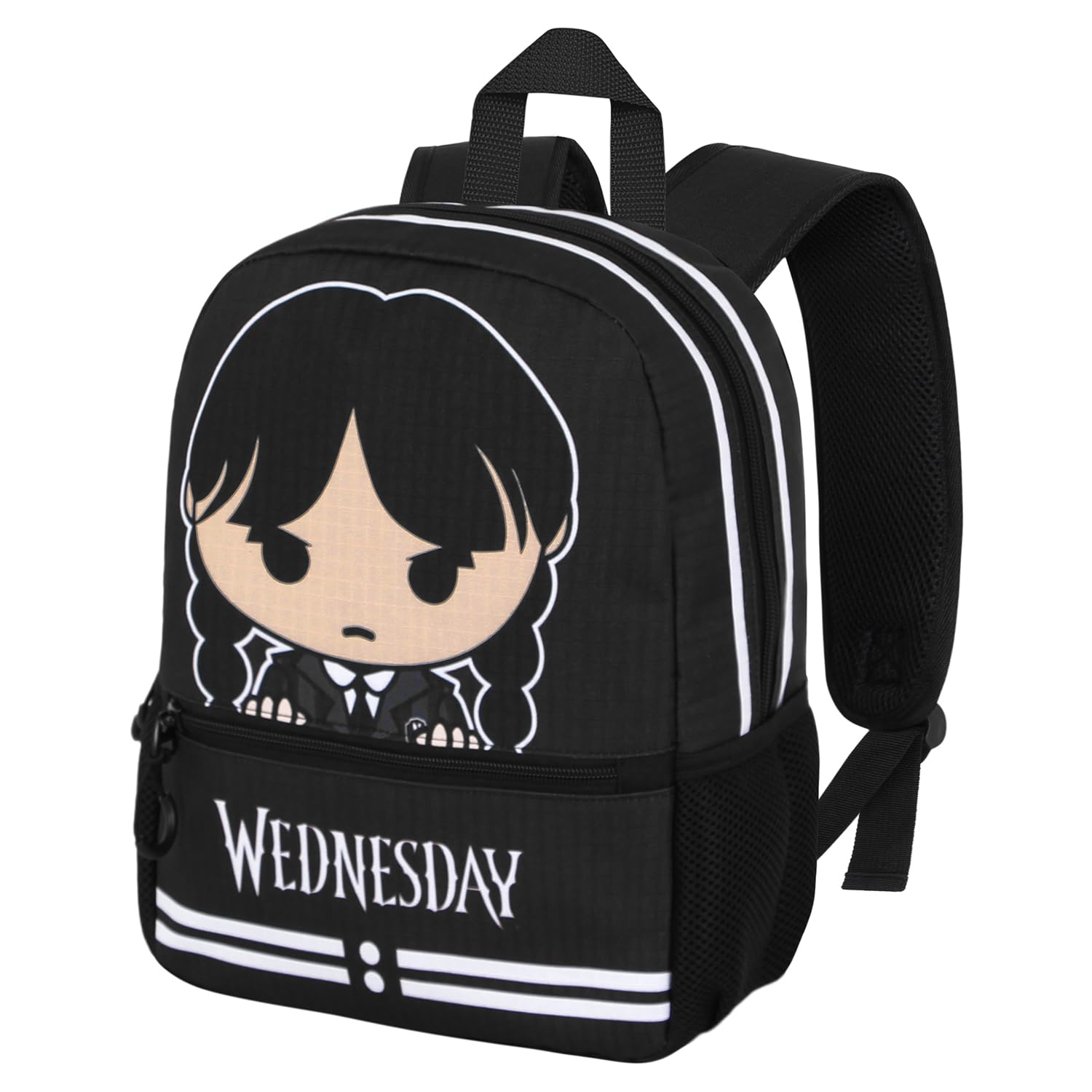 Wednesday Cute-Sweet Backpack, Grey, 26 x 33 cm, Capacity 9.5 L