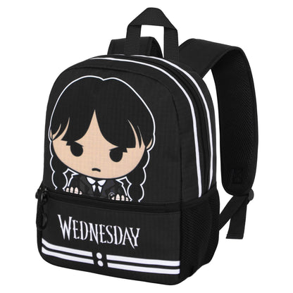 Wednesday Cute-Sweet Backpack, Grey, 26 x 33 cm, Capacity 9.5 L