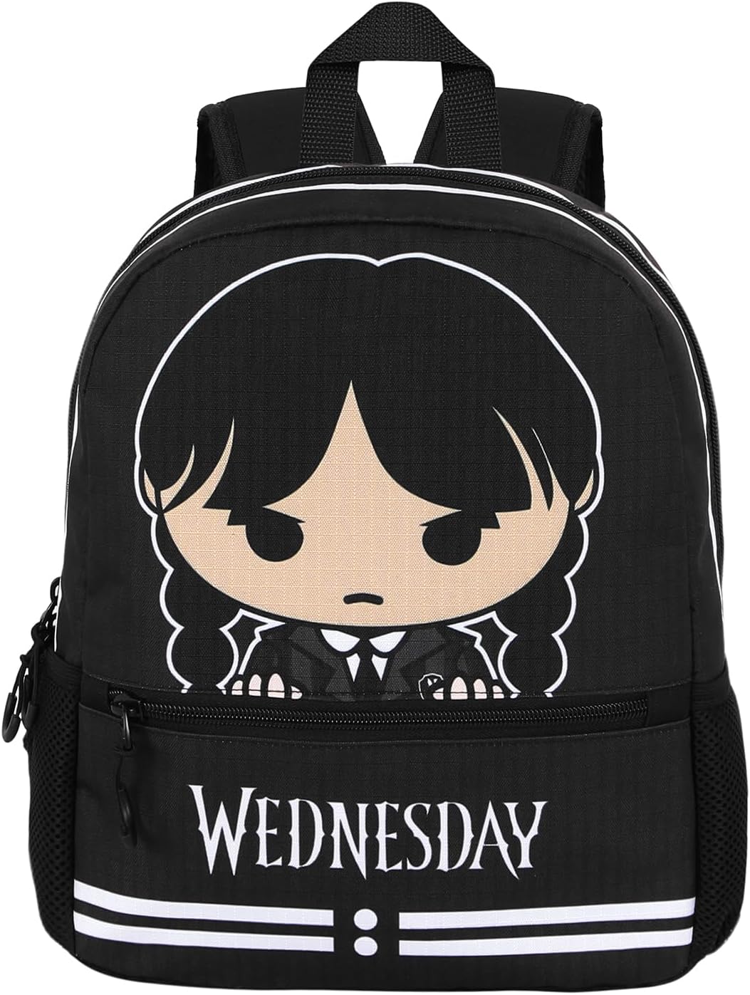 Wednesday Cute-Sweet Backpack, Grey, 26 x 33 cm, Capacity 9.5 L