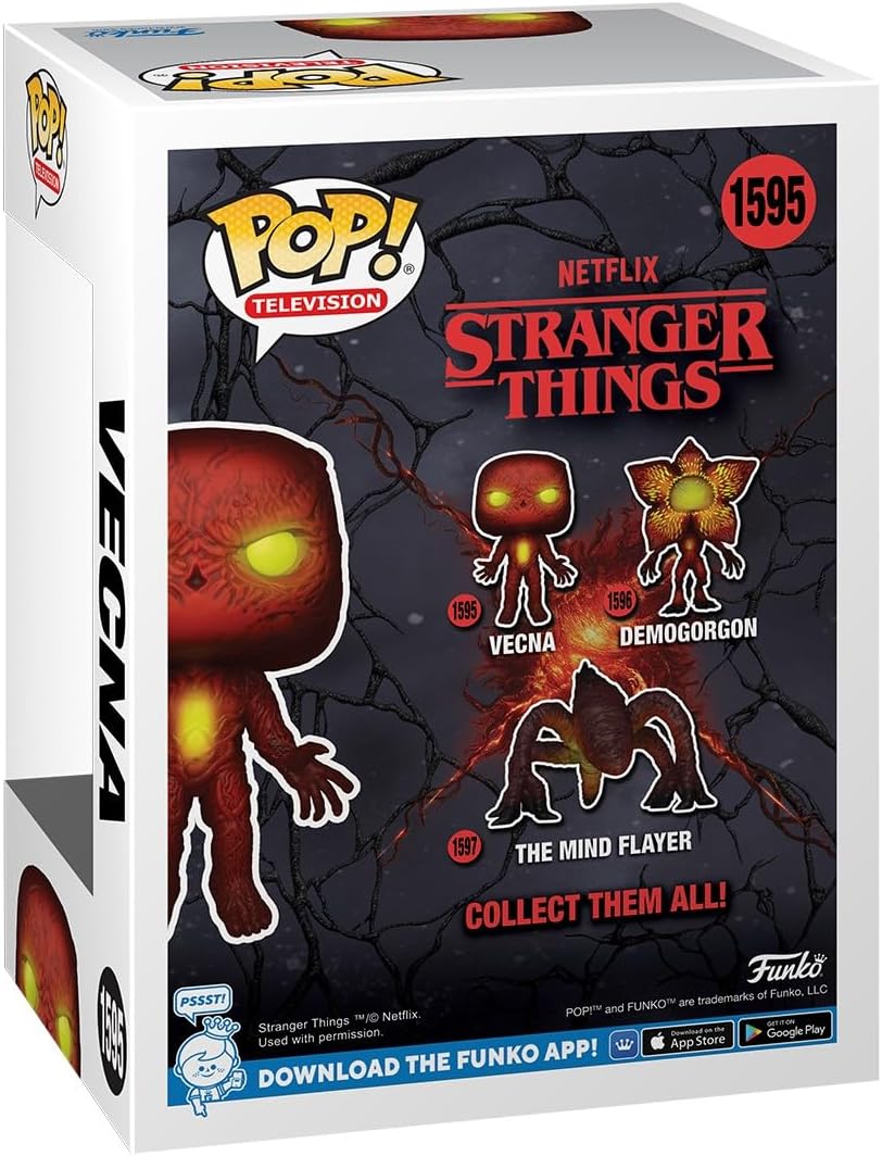 Funko Pop! TV: ST Rift - Vecna - Stranger Things - Collectable Vinyl Figure - Gift Idea - Official Merchandise - Toys for Kids & Adults - TV Fans - Model Figure for Collectors and Display