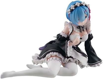Megahouse Remu Re:Life In A Different World from Zero Figure - Melty Princess- Palm Size 9 cm Multicolor MH839726