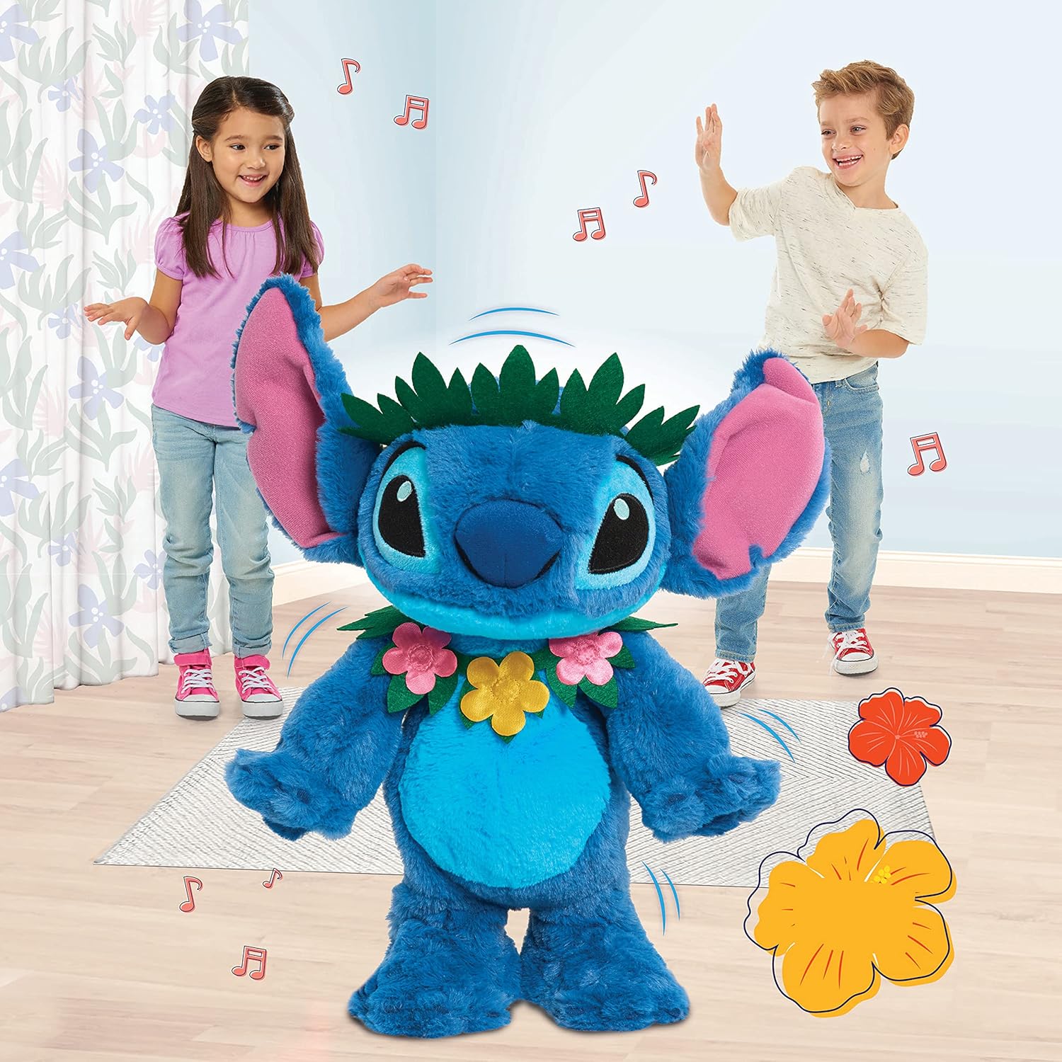 Disney Stitch - Dance & Sing Feature Plush 38 Cm (302-30283)