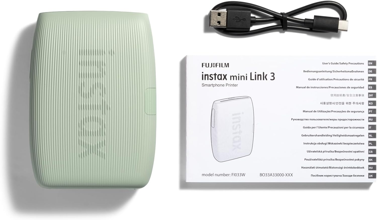 Fuji - Instax Mini Link 3 Smartphone Printer
