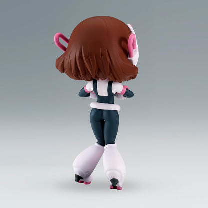 Banpresto BP89364P Figur Q Posket Ochaco Uraraka II My Hero Academia, 13 cm, Mehrfarbig